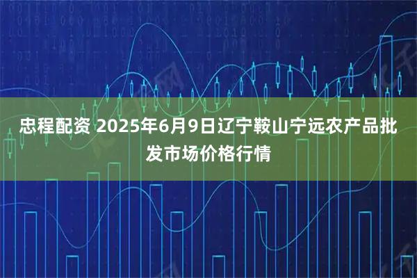 忠程配资 2025年6月9日辽宁鞍山宁远农产品批发市场价格行情